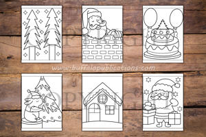 Christmas Big and Bold Coloring Book