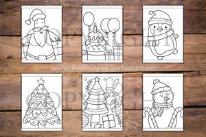 Christmas Big and Bold Coloring Book