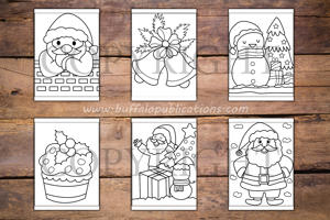 Christmas Big and Bold Coloring Book