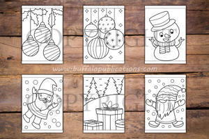 Christmas Big and Bold Coloring Book