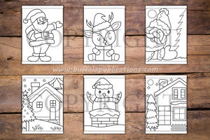 Christmas Big and Bold Coloring Book