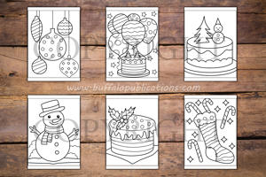 Christmas Big and Bold Coloring Book