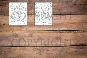 Christmas Color By Numbers Book for Kids