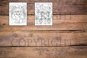 Italy Color By Numbers Book for Kids