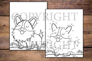 Happy Dogs Dot to Dot for Kids