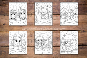 Teens Color By Numbers Book for Kids