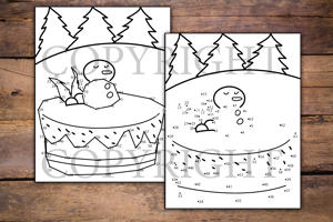 Christmas Dot to Dot for Kids