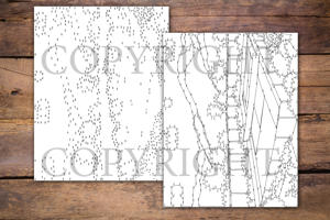 Dot to Dot Tennis for Adults