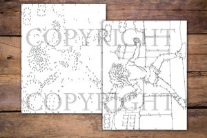 Dot to Dot Tennis for Adults