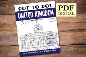 Dot to Dot United Kingdom for Adults