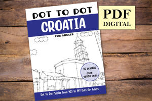 Dot to Dot Croatia for Adults