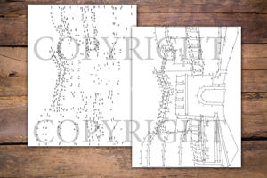 Dot to Dot Famous Places for Adults