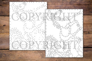 Dot to Dot Horses for Adults