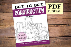 Dot to Dot Construction for Adults