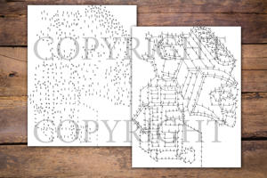 Dot to Dot Construction for Adults