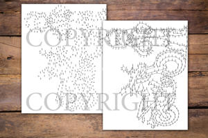 Dot to Dot Superbikes for Adults