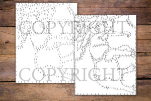 Dot to Dot African Animals for Adults