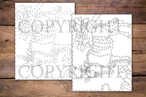 Dot to Dot African Animals for Adults