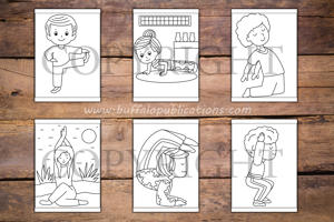 Yoga Big and Bold Coloring Book