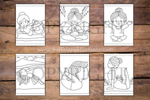 Yoga Big and Bold Coloring Book