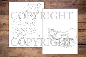 Dot to Dot Animals for Adults