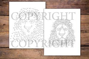 Dot to Dot Animals for Adults