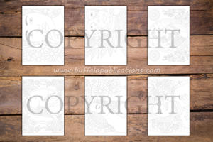 Beautiful Women Ink Tracing Coloring Book for Adults