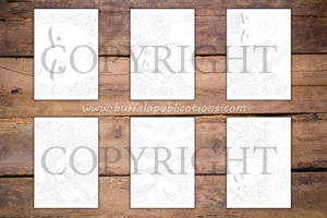 Beautiful Women Ink Tracing Coloring Book for Adults