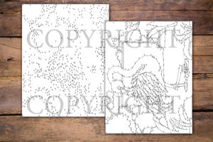 Dot to Dot Flamingos for Adults
