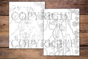 Dot to Dot Spring Season for Adults