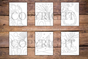 Minimalist Animals Coloring Book