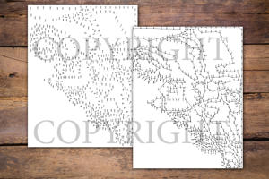 Dot to Dot National Parks - USA for Adults