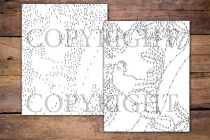 Dot to Dot Zoo for Adults