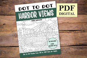 Dot to Dot Harbor Views for Adults