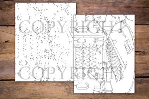 Dot to Dot Musical Instruments for Adults