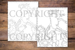 Dot to Dot Unicorns for Adults