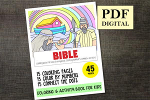 Bible Activity Book for Kids