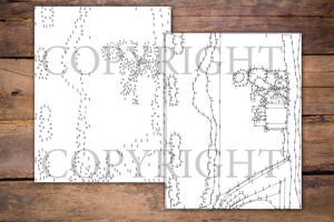 Dot to Dot Camping for Adults