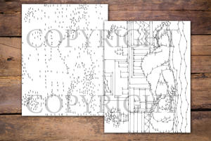 Dot to Dot Cute Babies for Adults