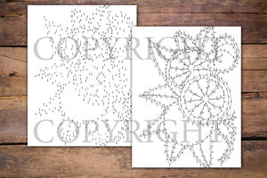 Dot to Dot Fruits for Adults