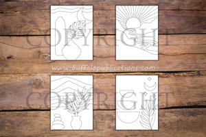 Minimalist Boho Coloring Book