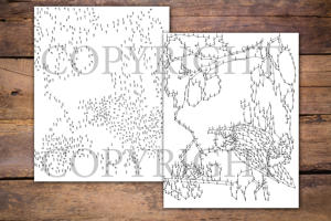 Dot to Dot Cute Owls for Adults