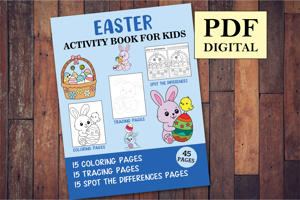 Easter Activity Book for Kids