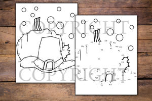 Thanksgiving Dot to Dot for Kids