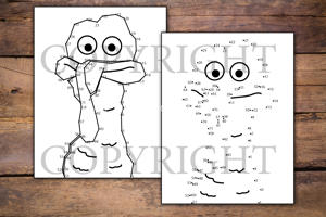 Thanksgiving Dot to Dot for Kids