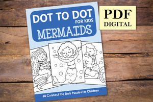 Mermaids Dot to Dot for Kids