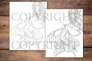 Dot to Dot Butterflies for Adults