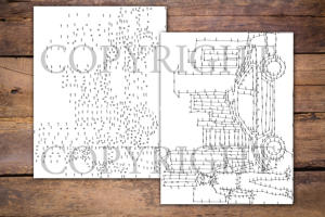 Dot to Dot Police Officers for Adults