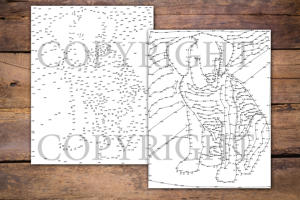 Dot to Dot Puppies for Adults