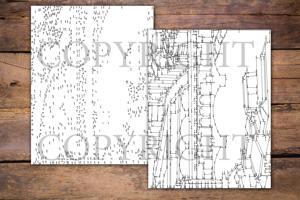 Dot to Dot Famous Bridges for Adults